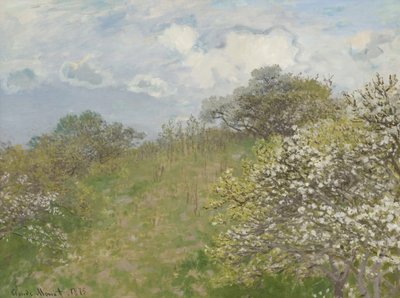 春の春、1873年。 作： Claude Monet