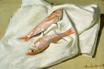 レッドボラ、1870年頃 作： Claude Monet