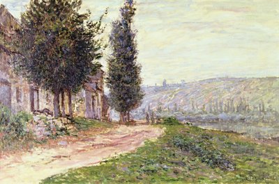 ラバクールのリバーバンク、1879 作： Claude Monet