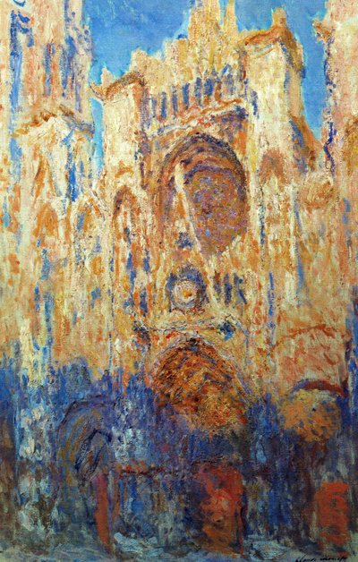 ルーアン大聖堂 作： Claude Monet