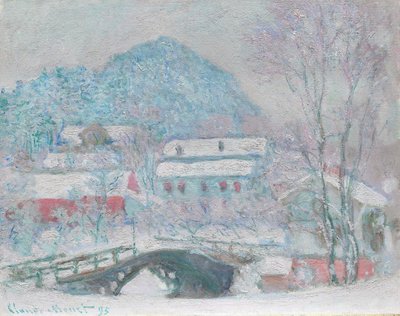 サンドビカ、ノルウェー、1895 作： Claude Monet
