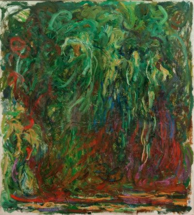 シダレヤナギ 作： Claude Monet