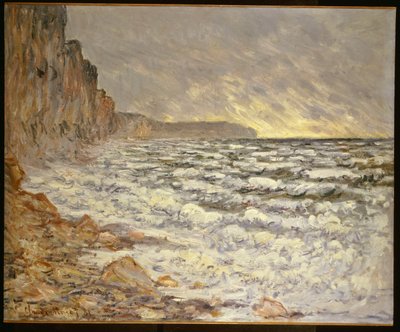 シーフロント、フェカンプ 作： Claude Monet