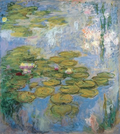スイレン（妖精）。 1916-19 作： Claude Monet