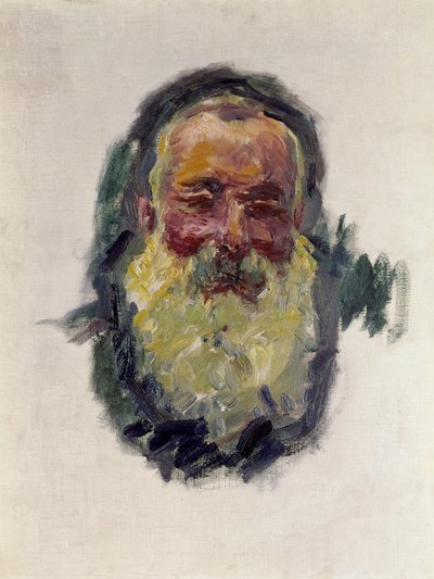 自画像、1917 作： Claude Monet