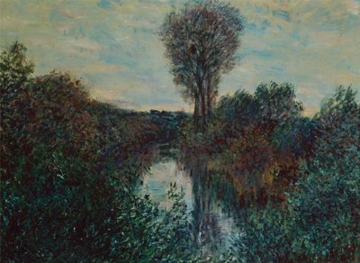 セーヌ川の小さな支流 作： Claude Monet