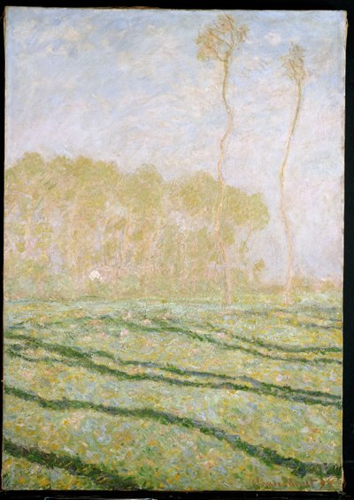 ジヴェルニーの春の田舎、1894 作： Claude Monet