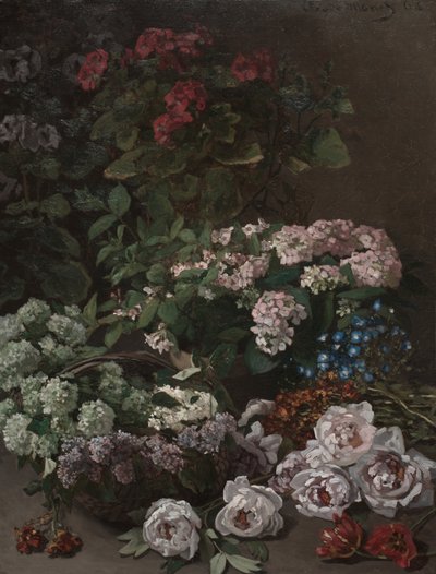 春の花 作： Claude Monet