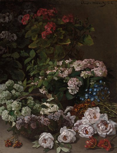 春の花 作： Claude Monet
