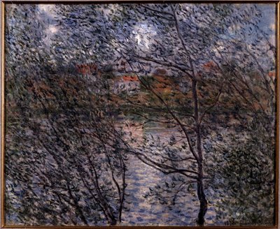 枝越しの春 作： Claude Monet