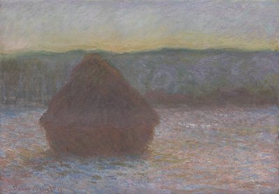小麦のスタック 作： Claude Monet