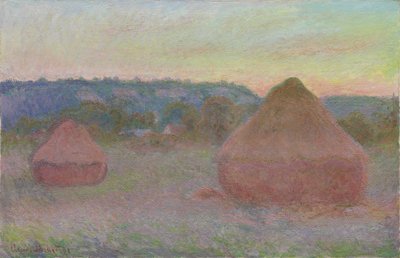 小麦のスタック 作： Claude Monet