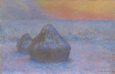 小麦のスタック 作： Claude Monet