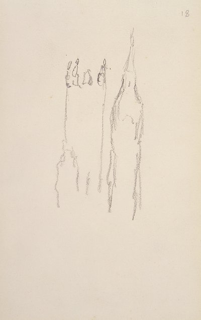 国会議事堂、ロンドンシリーズの研究 作： Claude Monet