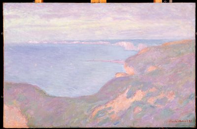 ディエップ近くの崖、1897 作： Claude Monet