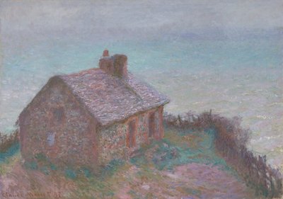 ヴァレンジヴィルの税関 作： Claude Monet
