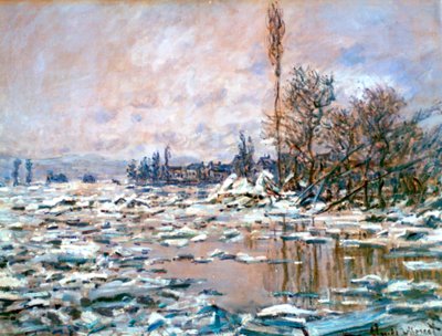 20世紀初頭の霜取り 作： Claude Monet