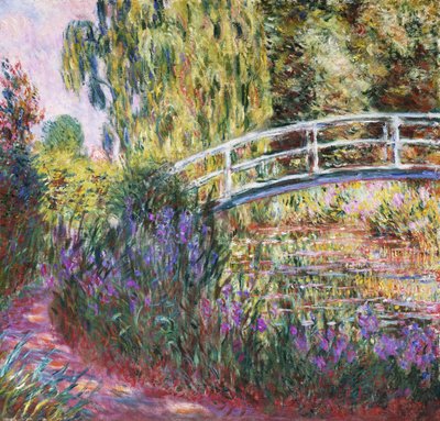 日本橋、睡蓮の池 作： Claude Monet