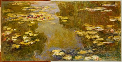 ゆりの池 作： Claude Monet