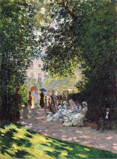 モンソー公園 作： Claude Monet