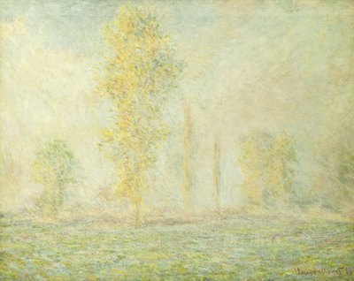 ジヴェルニーの大草原。 La Prairie a Giverny、1888 作： Claude Monet