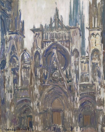 ルーアン大聖堂、1892 作： Claude Monet