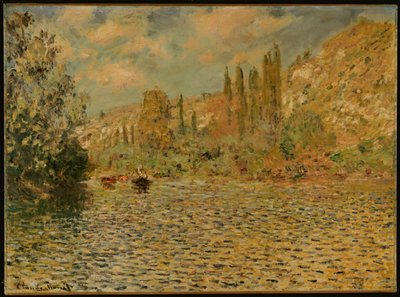 ヴェトゥイユのセーヌ川 作： Claude Monet