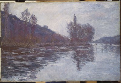 ジヴェルニー近郊のセーヌ川、1894年 作： Claude Monet