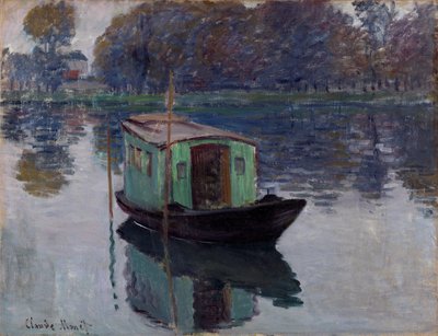 Studio-vene 作： Claude Monet