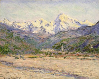 ネルビアの谷 作： Claude Monet