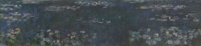 睡蓮-緑の反射、1914-1926 作： Claude Monet
