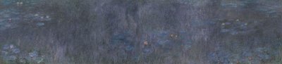 睡蓮-木の反射、1914-1926 作： Claude Monet