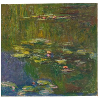 睡蓮の池、1919年 作： Claude Monet