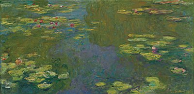 スイレンの池。ニンフィアの池、1919年 作： Claude Monet