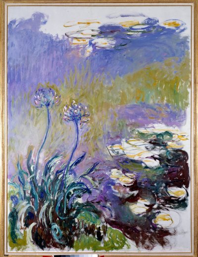 アガパンサス 作： Claude Monet