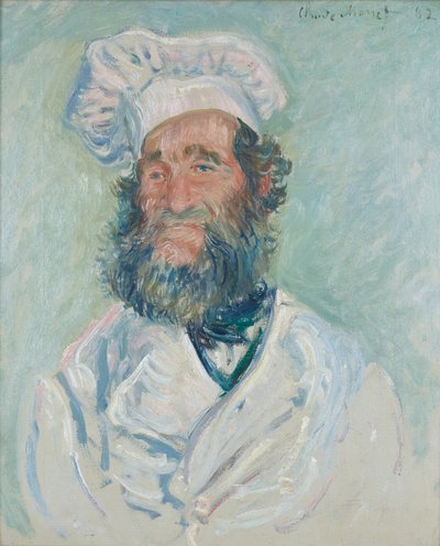リーダーのポール神父、1882 年。 作： Claude Monet