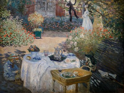 ランチョン : 装飾パネル 作： Claude Monet