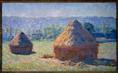 輪、ジヴェルニーの夏の終わり 絵画 クロード・モネ（1840-1926） 1891年 薄暗い。0.6x1 m パリ、オルセー美術館 作： Claude Monet