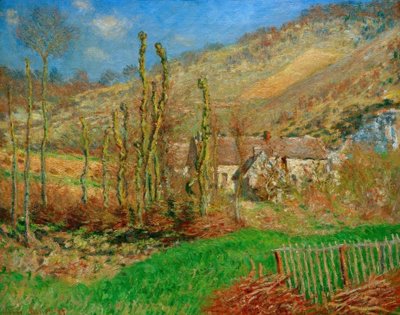 冬のヴァル・ド・ファレーズ 作： Claude Monet