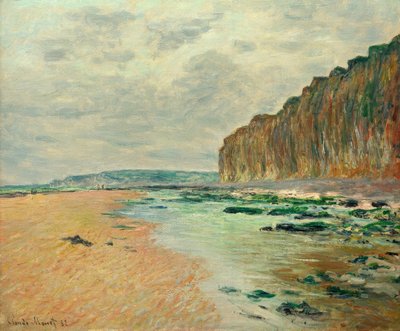 ヴァレンゲビル、干潮 作： Claude Monet