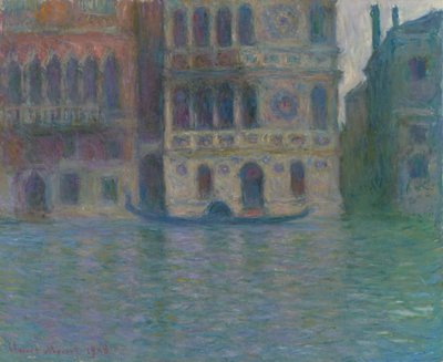 ヴェネツィア、ダリオ宮殿 作： Claude Monet
