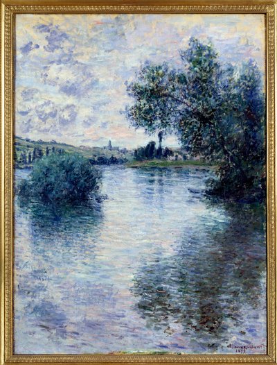 ヴェトゥイユの絵 クロード・モネ（1840-1926） 1879年 日0.8x0.6 m ルーアン、ボザール美術館（Museume des Beaux Arts 作： Claude Monet