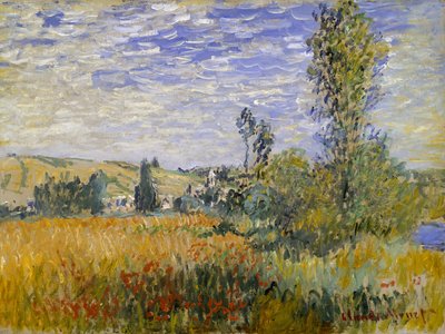 ヴェトゥイユ 1880年頃（キャンバスに油彩） 作： Claude Monet