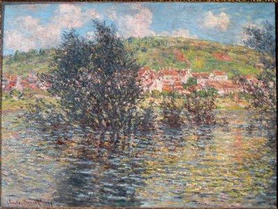ラバクールから見たヴェトゥイユ 作： Claude Monet