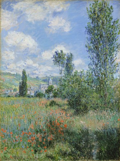 ひなげしのなく頃に 作： Claude Monet
