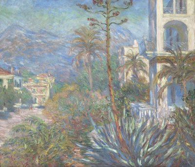 ボルディゲーラのヴィラ、1884 作： Claude Monet