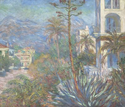ボルディゲーラのヴィラ、1884 作： Claude Monet