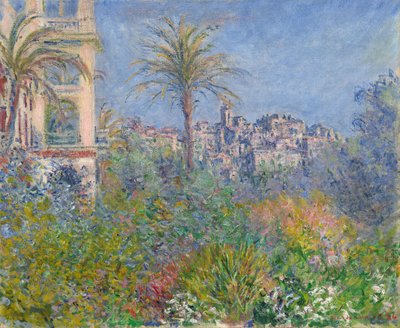 1884年、ボルディゲーラのヴィラ。 作： Claude Monet