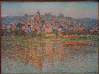 夏のヴェトゥイユ 作： Claude Monet