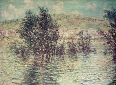 ヴェトゥイユ、ラバクールの景色 作： Claude Monet